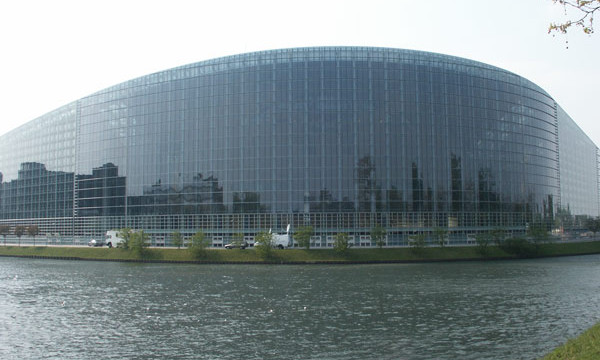 Europäisches Parlament in Strasbourg